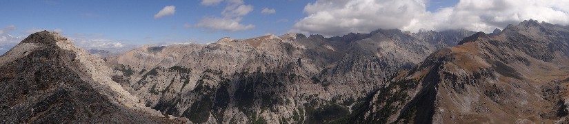 Val d'Escreins et Pic de la Font Sancte